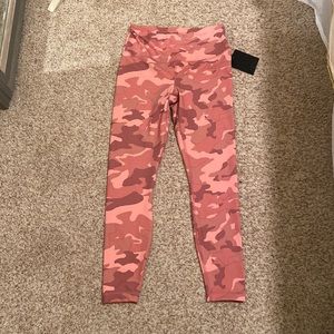90 Degree by Reflex light pink workout leggings